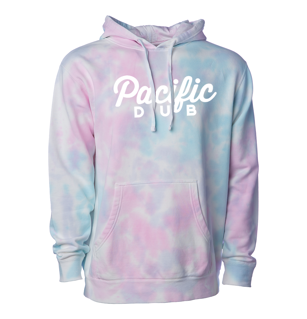 Tie dye discount hoodie cotton candy